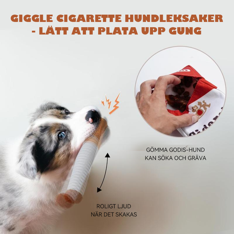 Cigarettleksaker för husdjur