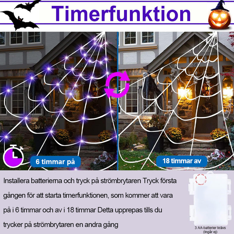 Rumsdekoration Spindelnät Design Hängande Lampa