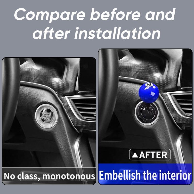 Car Push Start Button Cover