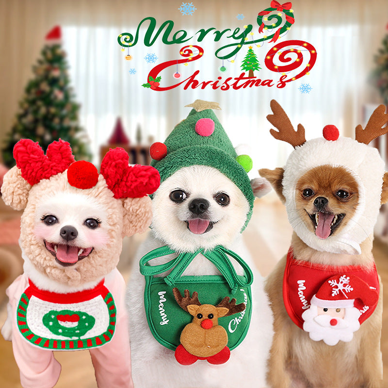 Christmas Dog Outfit Set