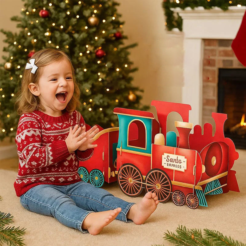 Christmas Train & Carriage Gift Box