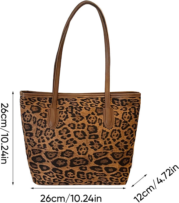 Leopard Print Tote Bag