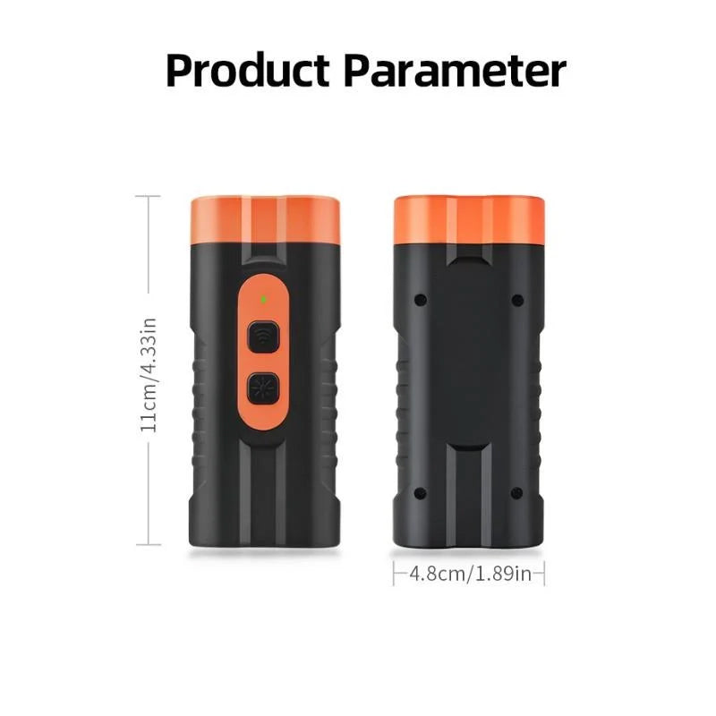 High-power dual-core ultrasonic dog deterrent
