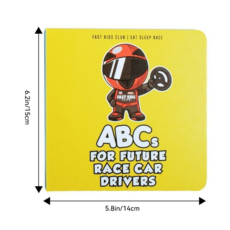 ABC's For Future Race Car Drivers Alphabet Book