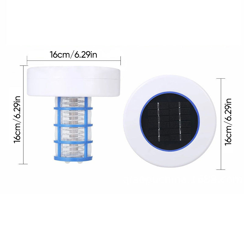Solar-Powered Pool Ionizer Purifier