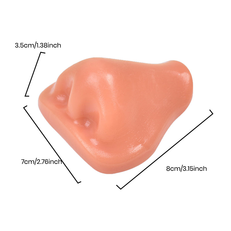 Simulated Nose Squishy Fidget Toy