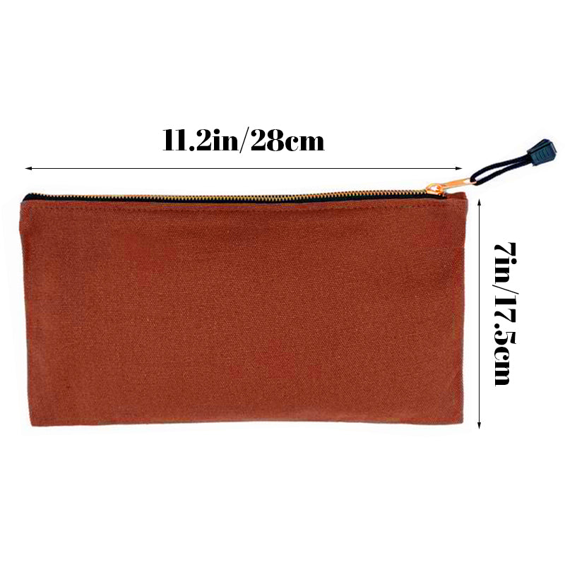 Canvas Tool Bag Zipper Pouch