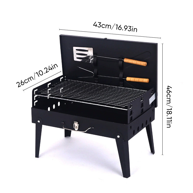 Portable Folding BBQ Camping Grill