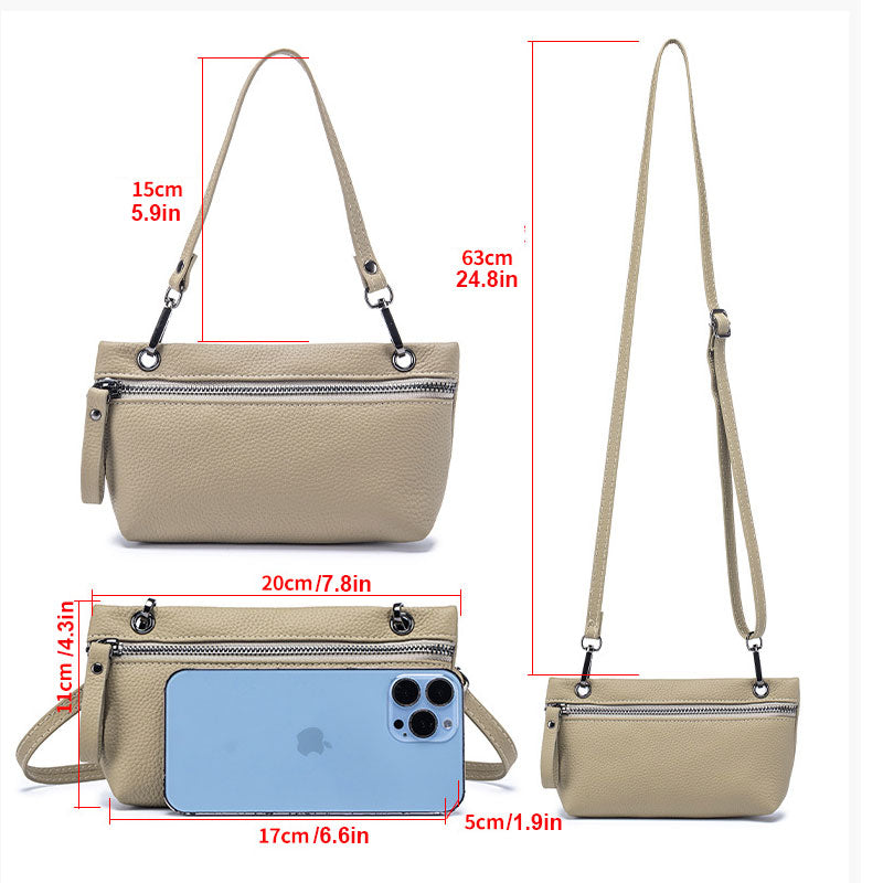 Genuine Leather Shoulder Bag