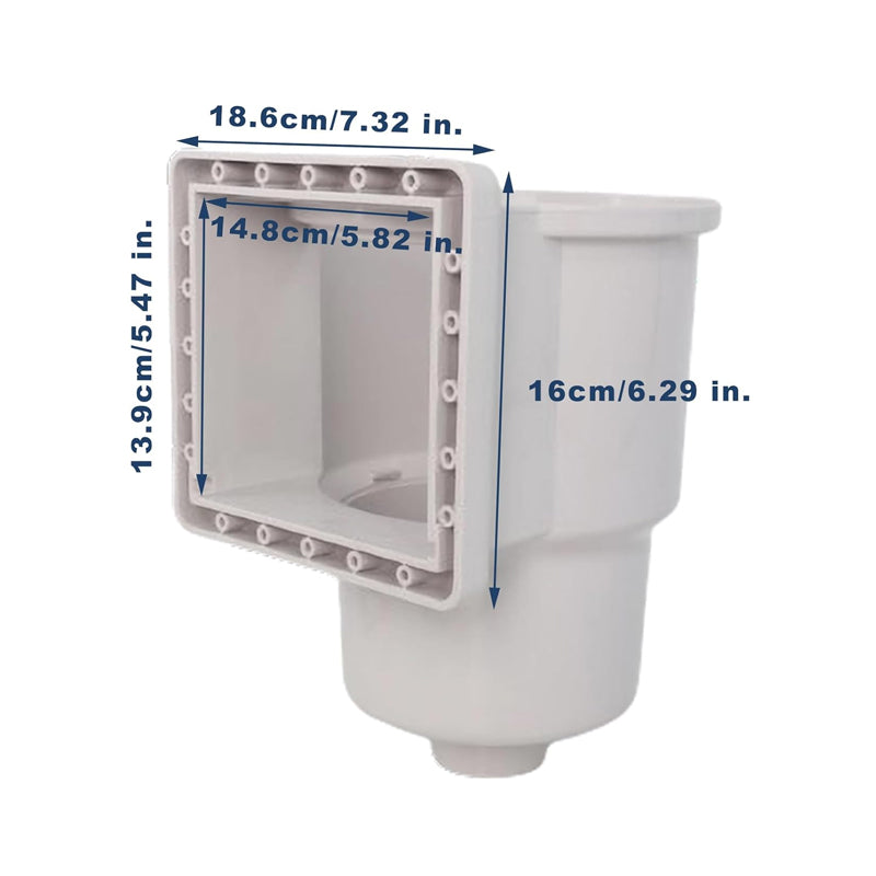 ABS Thru-Wall Skimmer Kit