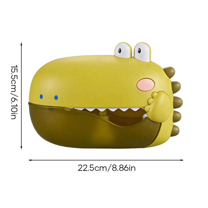 Dinosaur Bathtub Bubble Maker with 12 Songs
