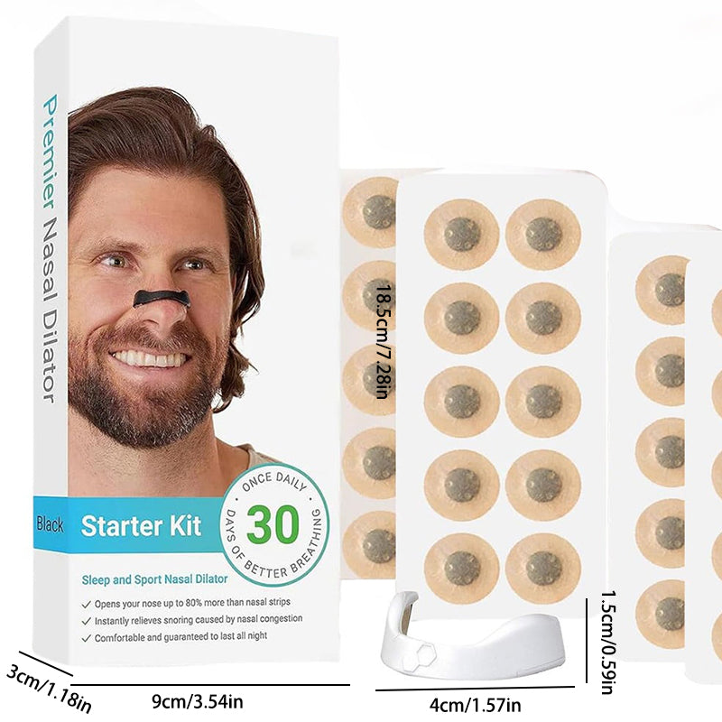 Anti-Snoring Magnetic Nasal Strips