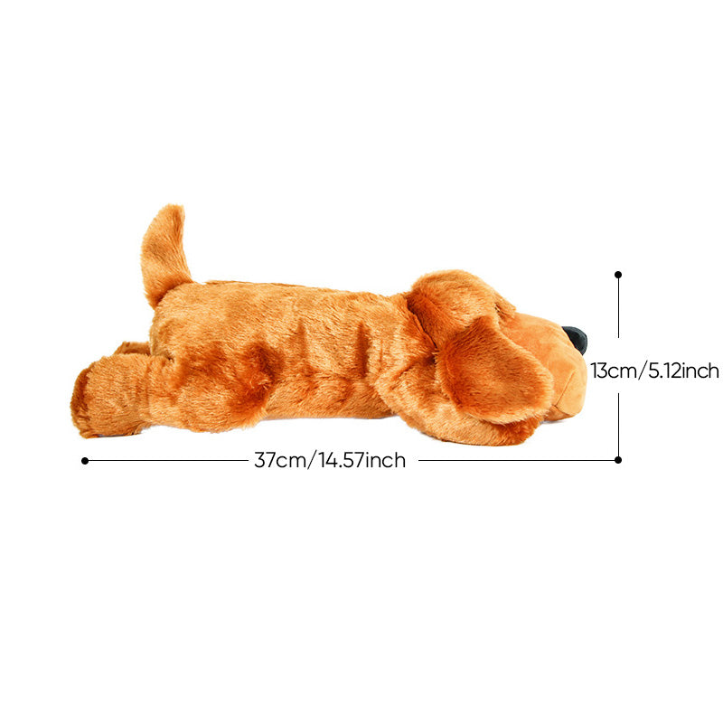 Dog Anxiety Companion Sleep Simulation Toy with Heartbeat
