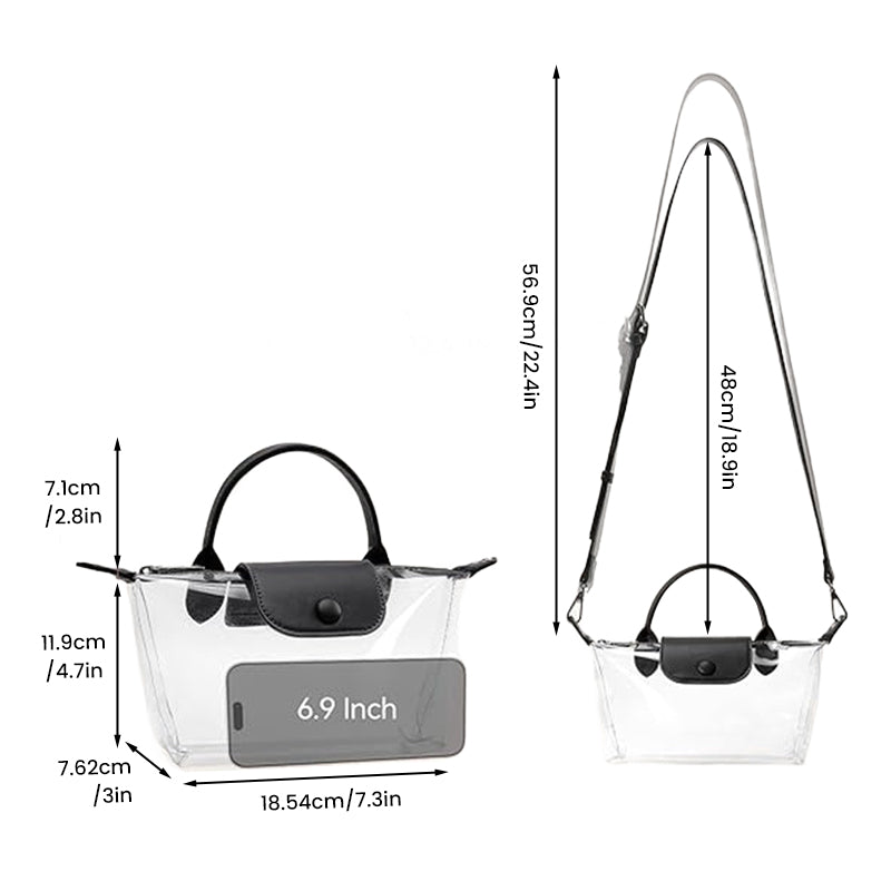 Small Clear Crossbody Purse
