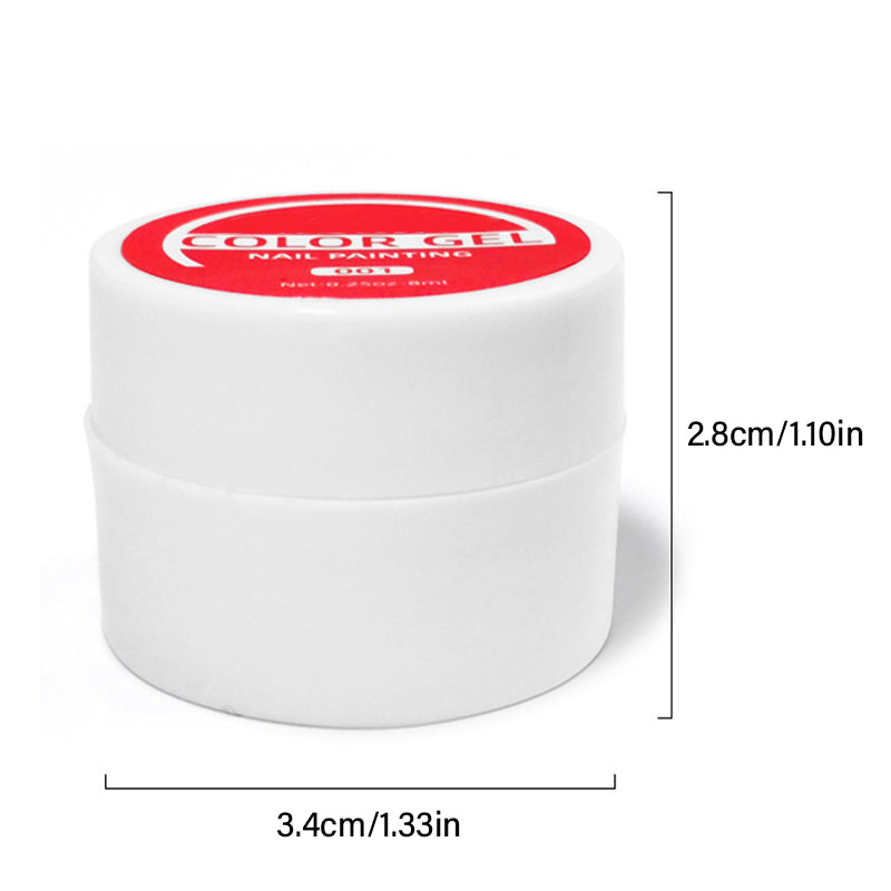 36 Color Gel Nail Polish Kit