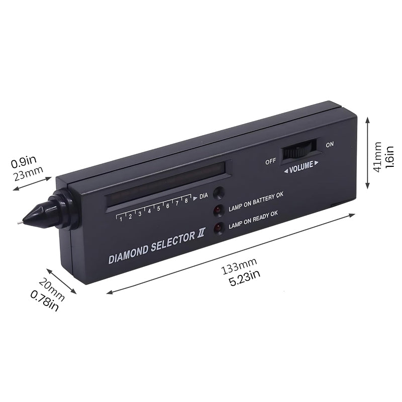 Diamond Tester Pen - Diamond Hardness Tester, Thermal Conductivity Meter, Diamond Identification Tool