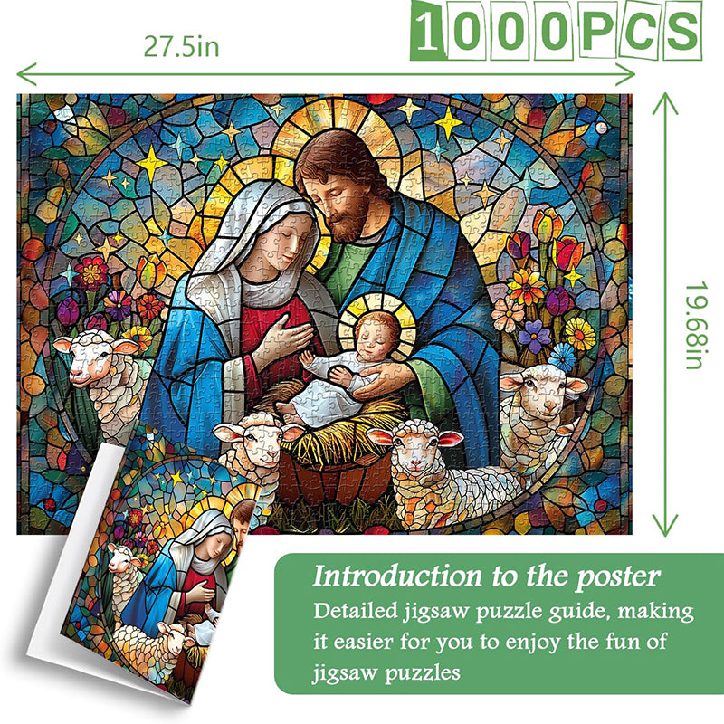 Nativity of Jesus Jigsaw Puzzle (1000 Pieces)