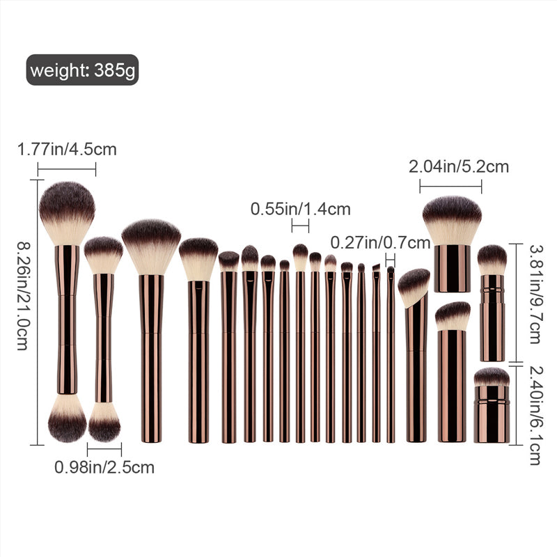 Professional Soft Makeup Brush Set