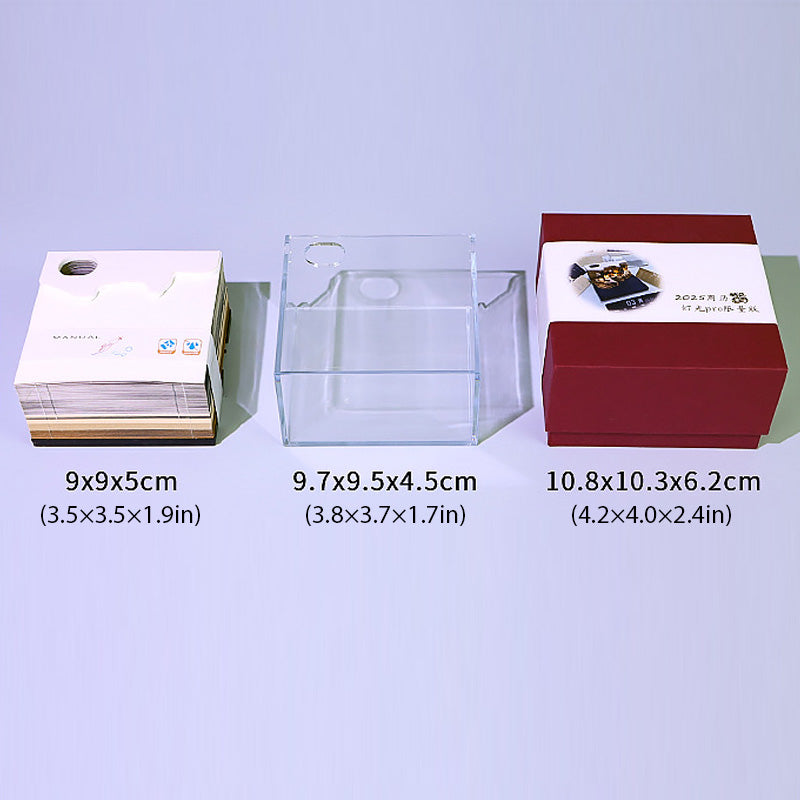 Castle 3D Memo Note Calendar