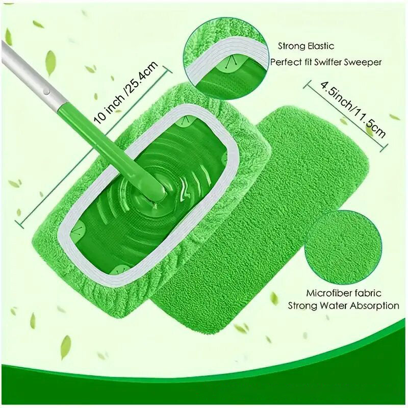 Reusable Mop Pads for Swiffer Sweeper Mop