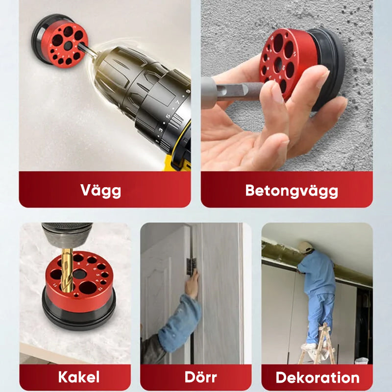 Elektrisk borrdammuppsamlare