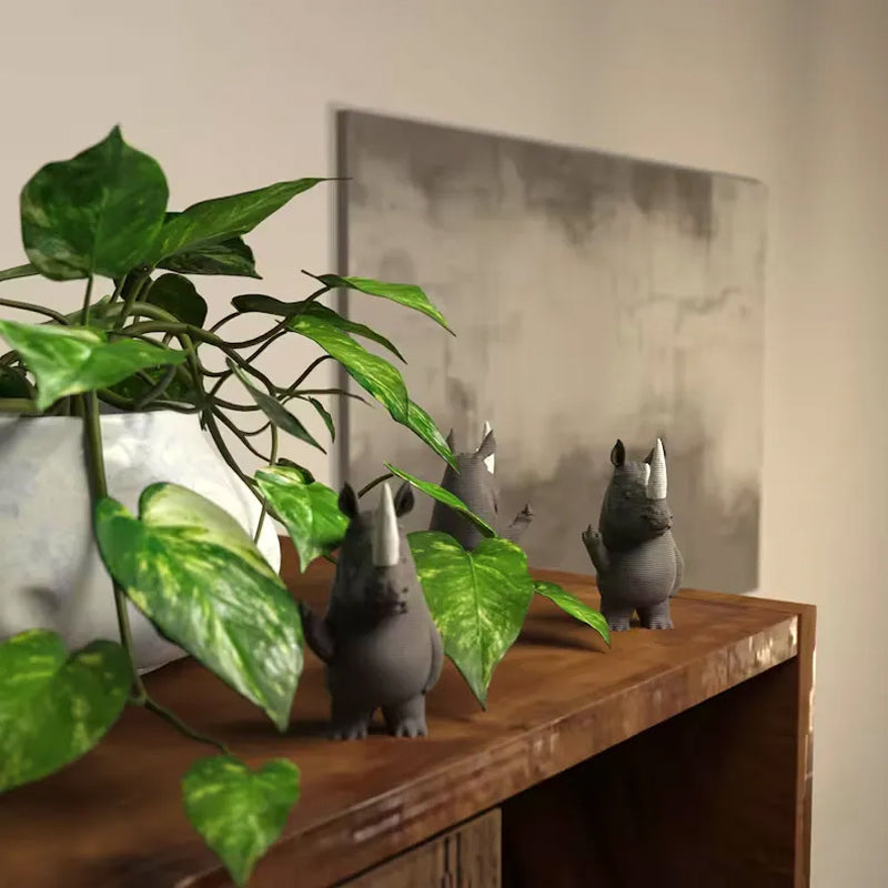 Funny Animal Desktop Statue