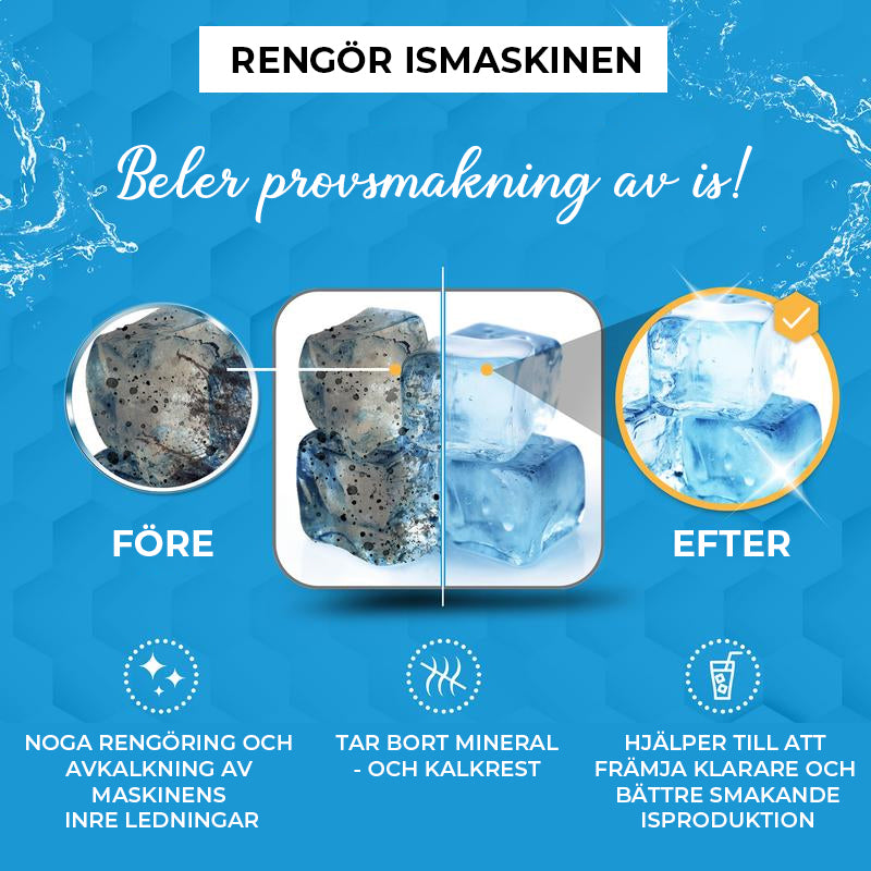 Ismaskinrengöring Avkalkningsmaskin