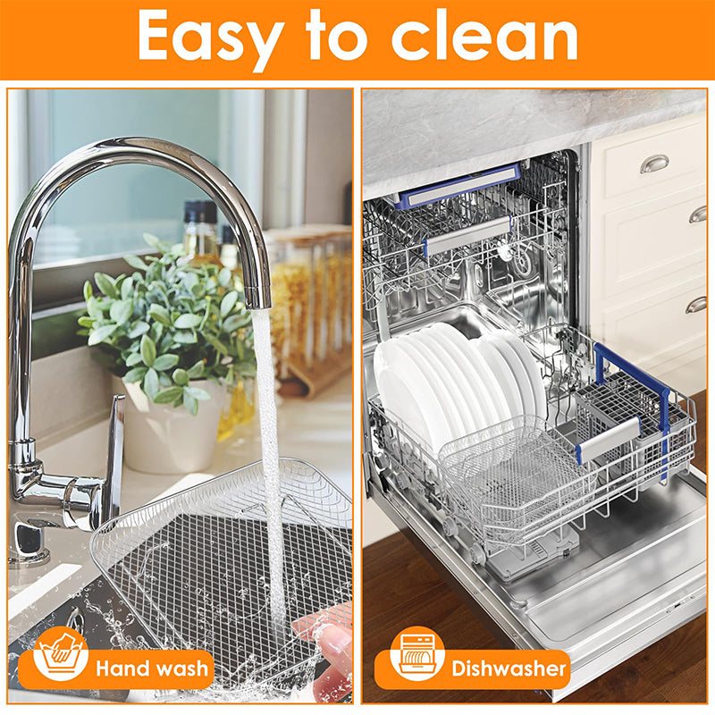 Set of 3 Stackable Baskets for Airfryer