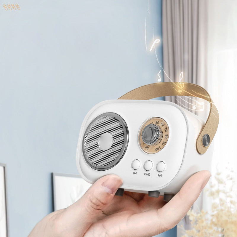 Mini Karaoke-maskin med trådlös mikrofon