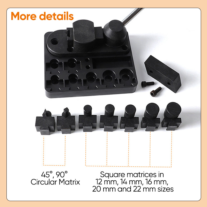 Manual Ring Bender with Rotating Handle