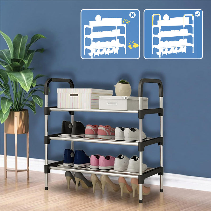 3/4/5 Tiers Stackable Shoe Rack