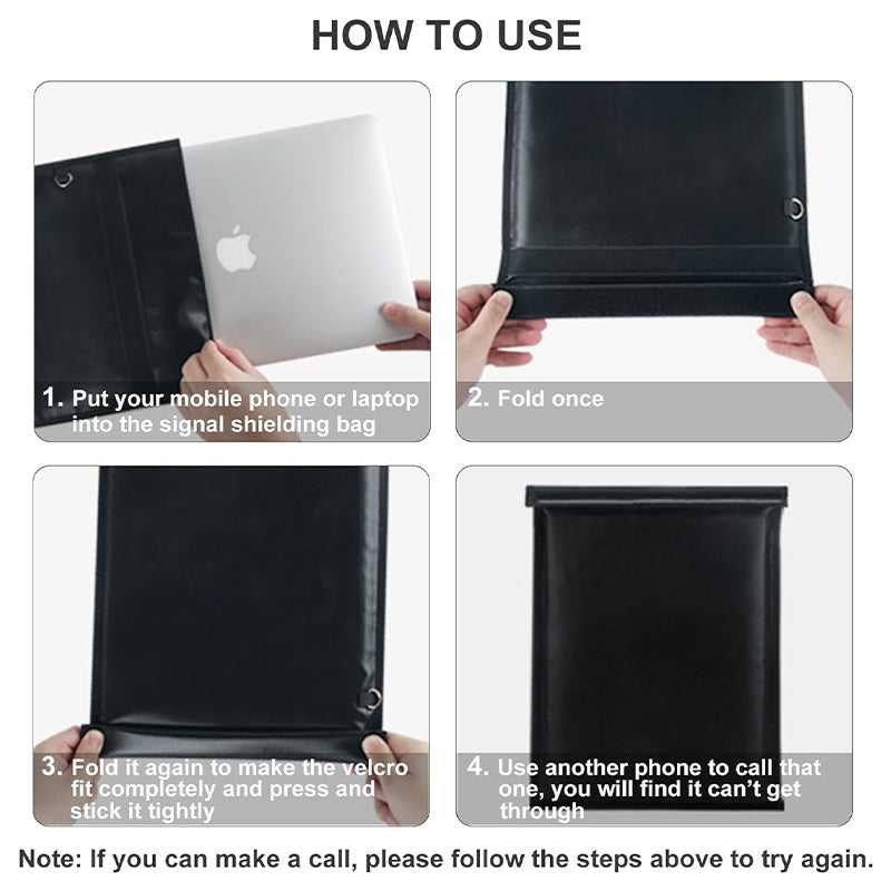 5-Piece RFID Blocking Bag Set β Anti-Theft, Anti-Tracking, Waterproof & Fireproof