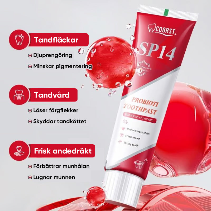 SP10 Probiotisk tandkräm