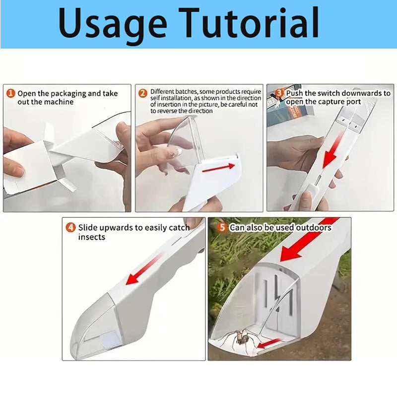 Handheld Insect Trap Releaser