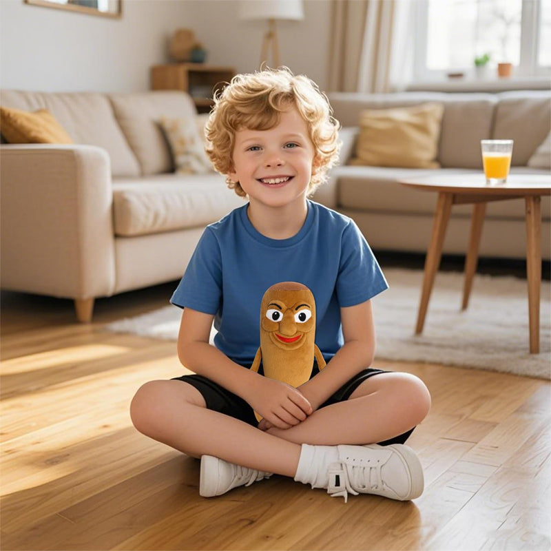 Soft Plush Toy Shark with Sneaker Feet