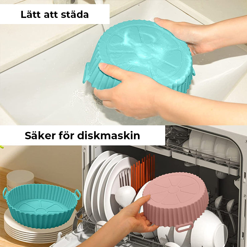 Air Fryer Silikon Bakplåt
