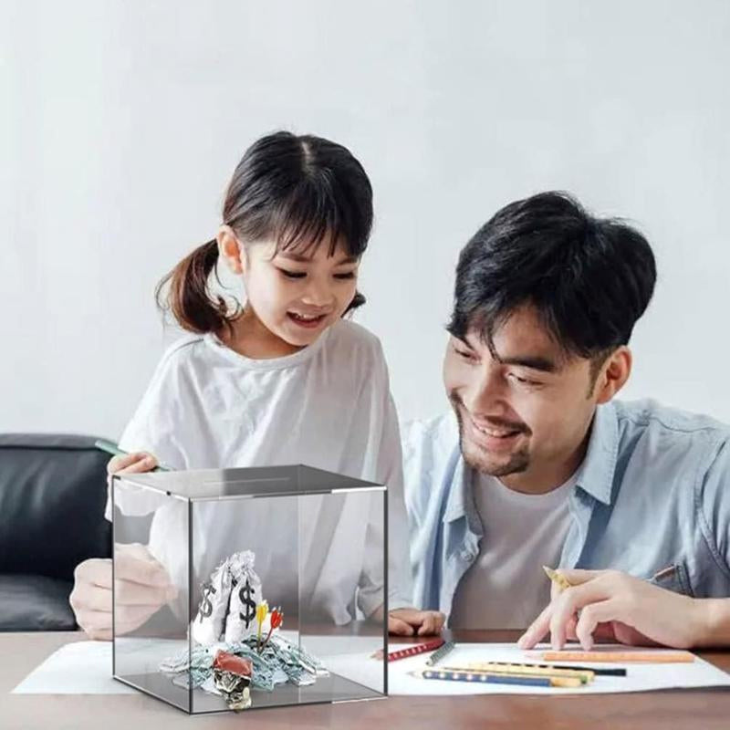 Acrylic Money Saving Box