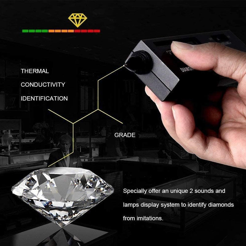 Diamond Tester Pen - Diamond Hardness Tester, Thermal Conductivity Meter, Diamond Identification Tool