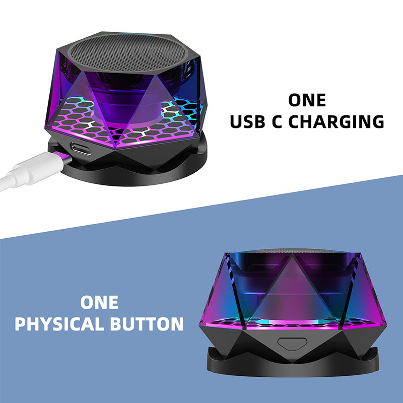 Diamond Magnetic Bluetooth Speaker
