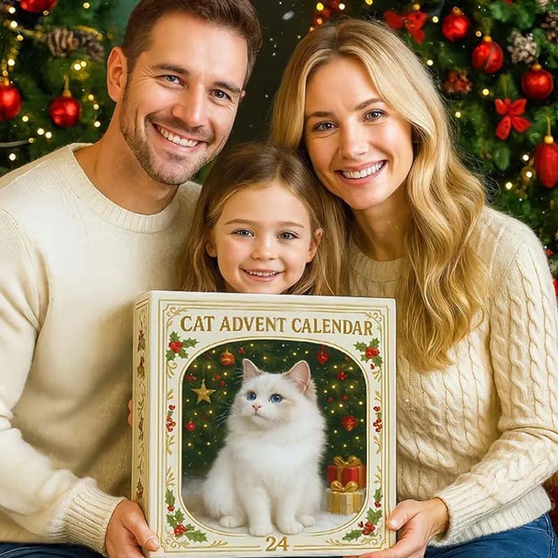 Advent Calendar 2025 for Cat Lovers – Gift Box with Daily Surprises