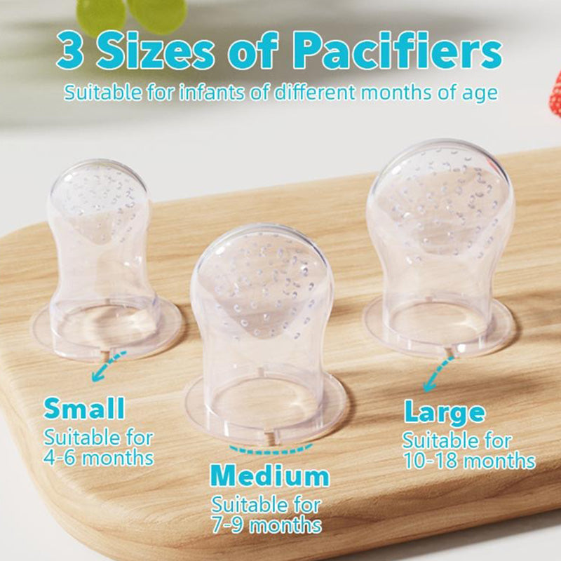 Baby Food Fruit Feeder & Breastmilk Popsicle Mold Set