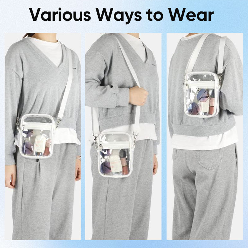 PVC Transparent Crossbody Bag