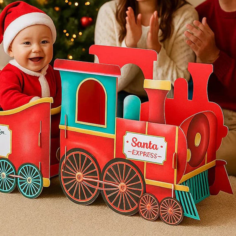 Christmas Train & Carriage Gift Box
