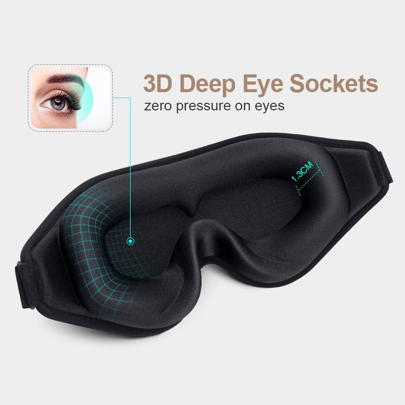3D Light-Blocking Sleep Mask