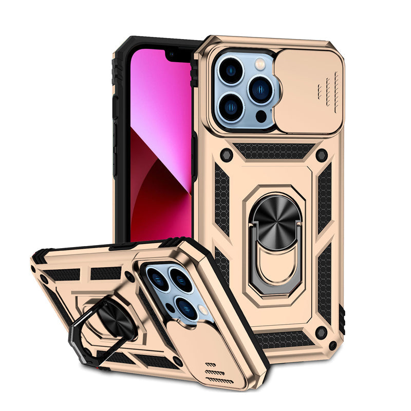 Magnetisk bilfinger Ring 3-i-1-telefonväska