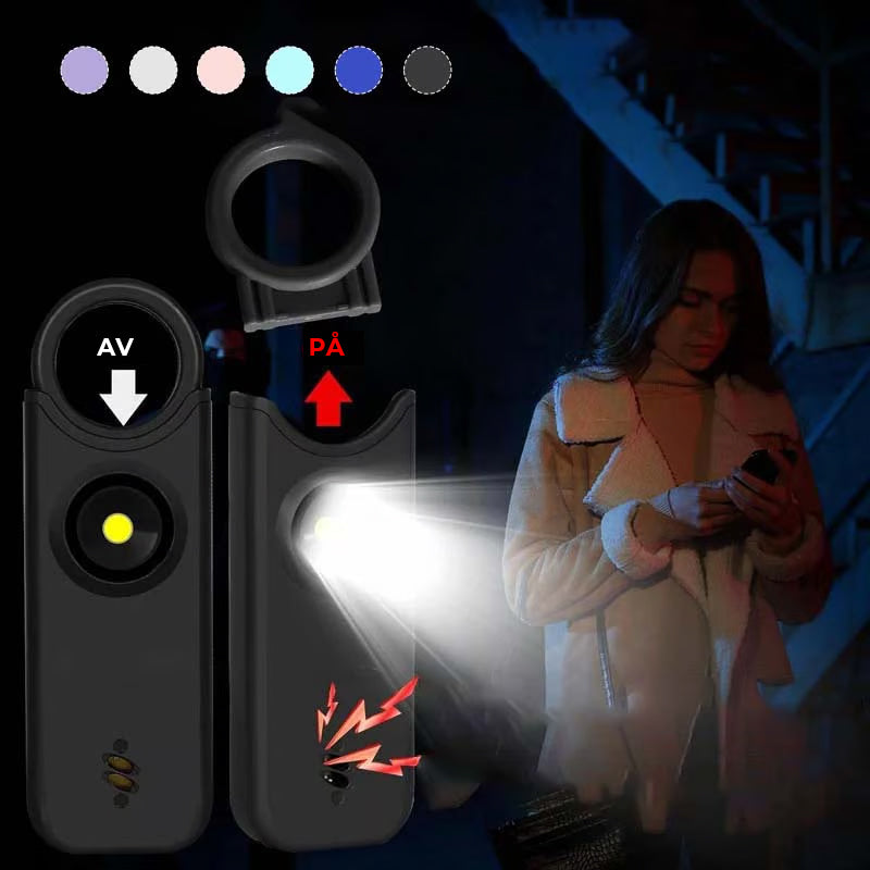 Nyckelring för personligt säkerhetslarm