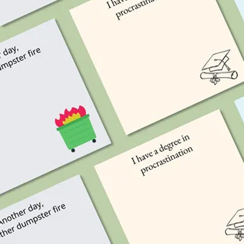 Funny Office Sticky Note (4 Styles)