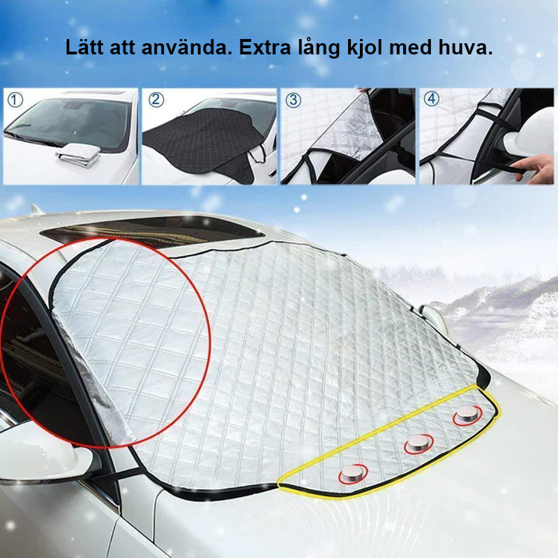 Magnetisk bilvindruteskydd