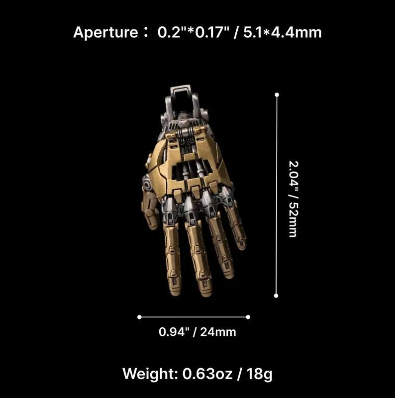 Mechanical Bionic Hand Pendant