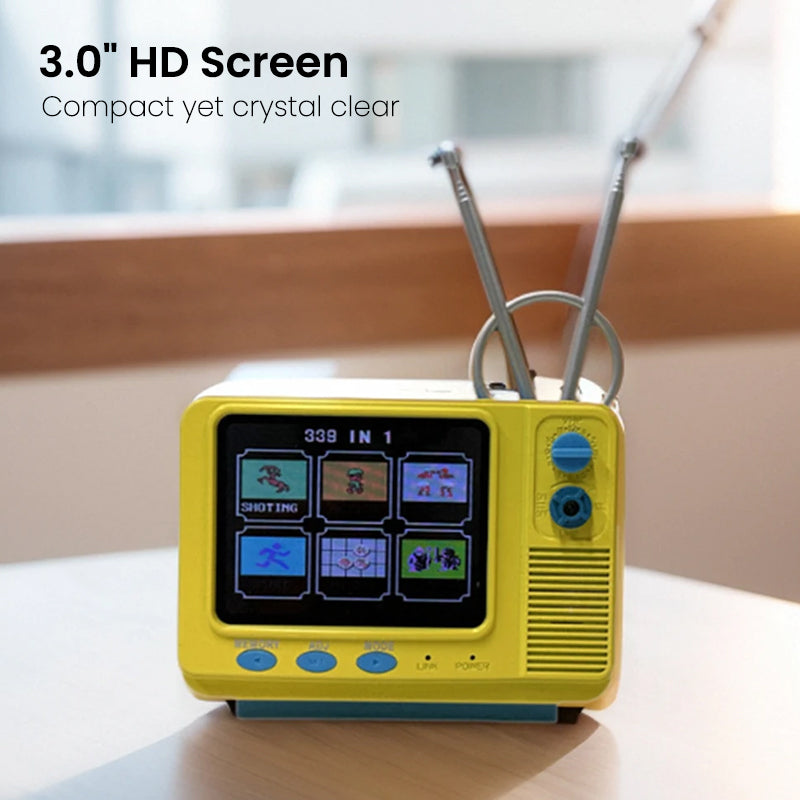 Mini TV Style Retro Video Games Console